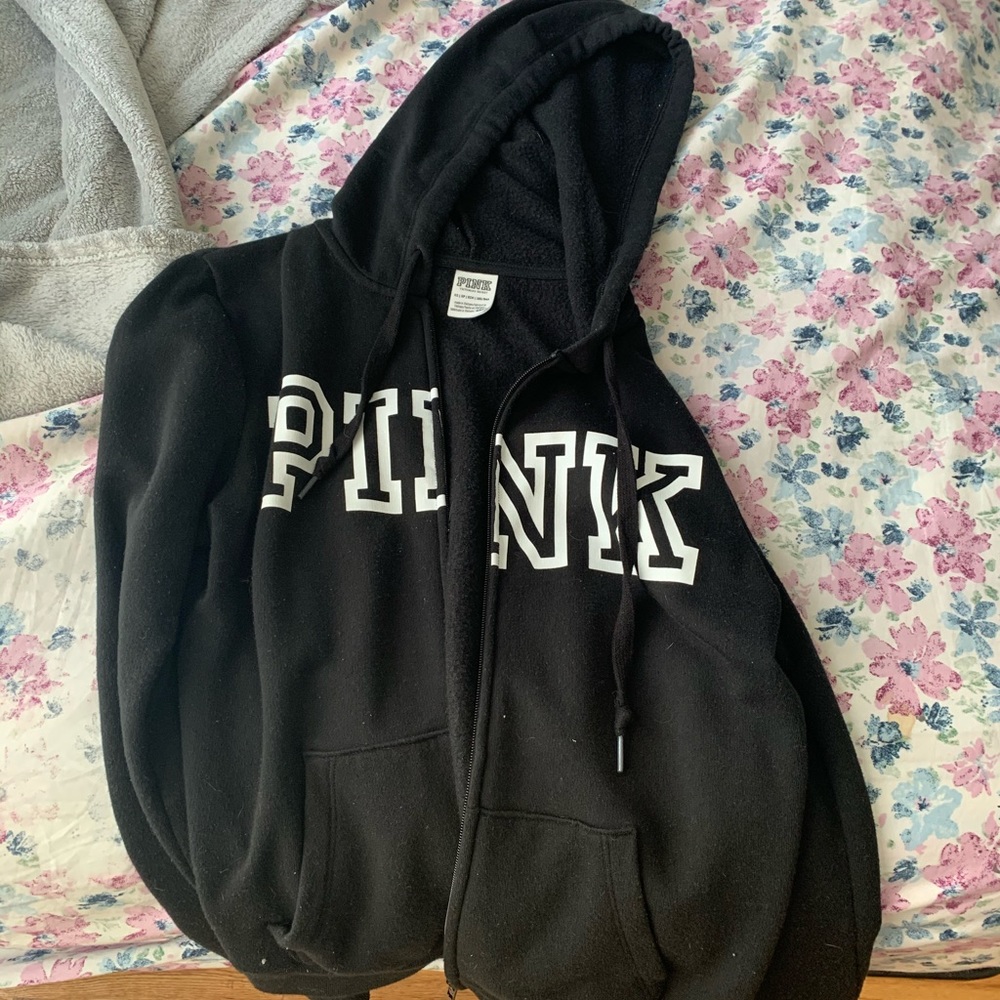 Pink hoodie